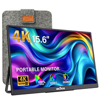 Monitor Portátil InnoView de 15.6 Pulgadas, 4K, 60Hz |   HDR, Full SRGB |   Laptop, Mac, PC, PS5, Switch