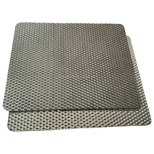 Ketebalan 1.0mm 3x6mm 3.5x6mm lubang berlian Rutenium <span class=keywords><strong>iridium</strong></span> anoda jala <span class=keywords><strong>Titanium</strong></span> - Product Image 3