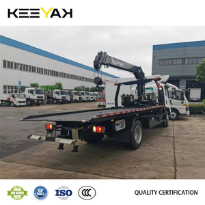 Camión de Remolque Profesional ISUZU con Grúa Telescópica Integrada y Plataformas Deslizantes para Diversos Rescates en Carretera - Product Image 5