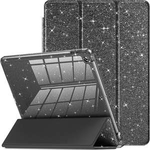 Compatible avec les étuis plats Starry Sky de 7e/8e/9e génération pour iPad 10.2 avec emplacement pour stylet, coque de protection scintillante - Product Image 1