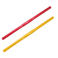 Guidon de vélo ultraléger en alliage d'aluminium 6061x25.4mm 540mm 580mm pliant pour vélo Brompton