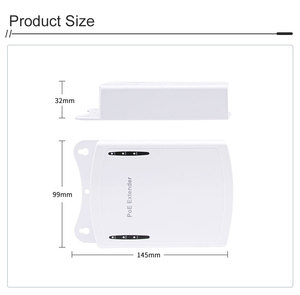 Répéteur PoE IEEE802.3af/at étanche 3 ports 30W (100 mètres 10/100 Mbps pour caméra CCTV/IP) Switch 0,8 Gbit/s - Product Image 2