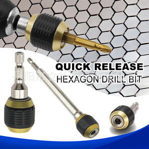 ก้านต่อหัวไขควงหกเหลี่ยม 264 มม. เหล็กกล้า แบบปลดเร็ว สำหรับไขควงมือ ซ่อมแซมทั่วไป - Product Image 5