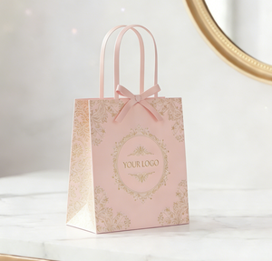 Customized Promotional Jewelry Clothing Gift Packaging Shopping Bag Custom Fashion Paper Bags with Your Own logo for Business