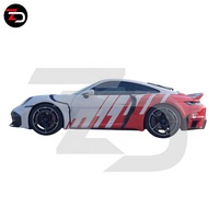 Pare-chocs avant, garde-boue arrière, jupe latérale, ailes de garde-boue de style fusée B900 en carbone sec de haute qualité pour Carrera S 4S 992.1