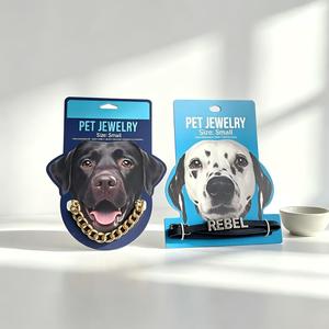 Collar de Cuero PU para Mascotas, Collar de Cadena con Letras Rebel, Joyería Decorativa de Moda para Perros Pequeños - Product Image 2
