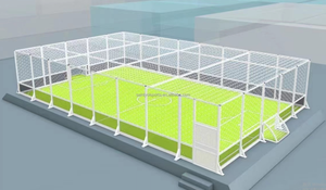 Terrain de football de sports Offre Spéciale terrain de football personnalisé cage de football usine terrain de football intérieur - Product Image 3