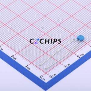 Condensador Cerámico Monolítico (MLCC) de Montaje Pasante (Through-Hole) CD1H222KC9IER1D100, Paso de Orificio, P=5.08mm, 2.2nF, 10%, 50V, X7R - Product Image 1