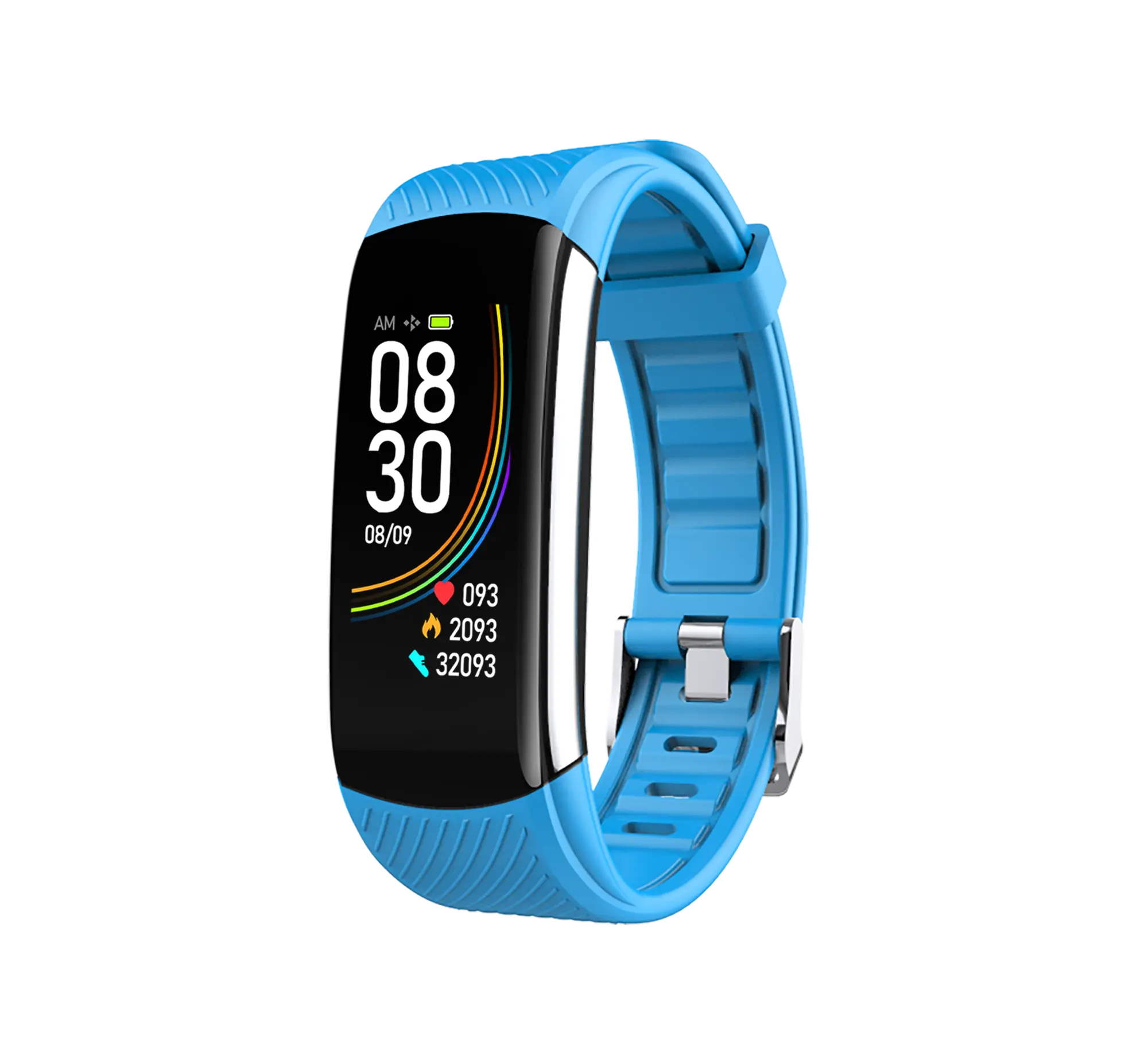 C6S Men Women Fitness Tracker Sports Smart Watch Bracelet Heart Rate Blood Pressure Monitor Health Wristband M5 Smart Band