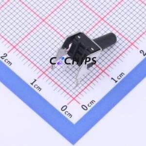 KAN0631-1251B Tactile Switch Through hole Component (THT) Switch 1.6N 7.4mm 7.4mm 12.5mm - Product Image 2