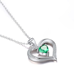Collana con Ciondolo a Cuore per Donna, Stile Minimalista Hip Hop, Gioielli alla Moda - Product Image 4