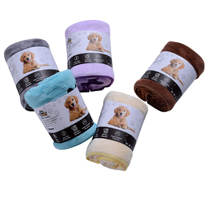 Vente directe d'usine, logo personnalisé, serviette de bain pour animaux de compagnie, en microfibre douce, séchage rapide, super absorbante, impression d'images - Product Image 3