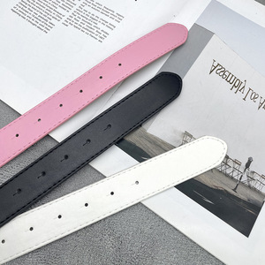 3 Colors Custom Letter Shape Design Metal <strong>Belt</strong> with Silver Buckle Fashion PU Leather Durable Alloy Buckle <strong>Belt</strong> <strong>for</strong> Jeans <strong>Dress</strong> - Product Image 5