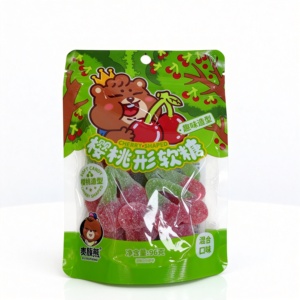 Bonbons gélifiés fruités de bonne qualité, multicolores, en forme de dessins animés, sachet de 96g, prêts à consommer - Product Image 1
