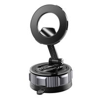 Support de téléphone métallique magnétique pliable à 360° compatible avec tous les appareils, vente chaude °   Support de téléphone rotatif pour tableau de bord et bureau