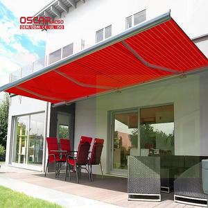 Auvent manuel mural à cassette intégrale 6M, robuste, style luxe, pour <span class=keywords><strong>garage</strong></span>, extérieur, balcon, protection solaire - Product Image 1