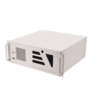 Châssis de contrôle industriel industriel de serveur 4U d'ordinateur de surveillance de sécurité monté en rack ATX portable