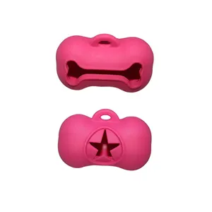 Dispensador de bolsas de basura, soporte de silicona, con Clip, fácil de acoplar a mochila y correa - Product Image 1