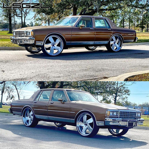 Rines LSGZL OEM de 2 Piezas, Cóncavos y Profundos, de Aleación Forjada, Ligeros, de 16, 18, 21 y 22 Pulgadas para Autos Antiguos de Estados Unidos - Product Image 5