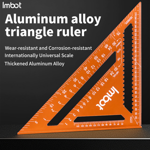 Goniomètre d'angle durable Imbot pour <span class=keywords><strong>le</strong></span> travail du bois - Équerre de charpentier en alliage d'aluminium pour des mesures précises - Product Image 4