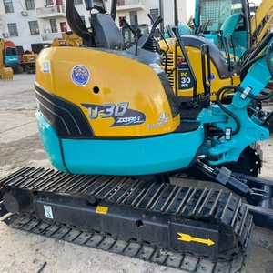 Mini-excavatrice Kubota U30 d'occasion écologique de 3 tonnes, d'origine japonaise, avec composants essentiels : moteur, pompe, roulement - Product Image 1