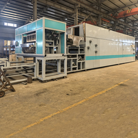Máquina secadora para fabricar bandejas de huevos de China con componentes clave en oferta: PLC, bomba, rodamientos, caja de engranajes, motor, engranajes