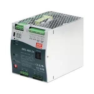 Mean well DRS-480-24 Intelligent Security Power UPS battery charger all in one 480W 24V din rail power supply