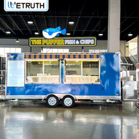 Food Truck, Petite Camionnette Convertie, Food Truck d'Occasion à Vendre, Cuisine Mobile Conduisible, Remorque Alimentaire, Food Truck