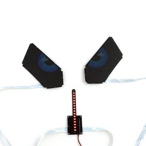 Écran LED « Evil Eyes » avec contrôle par application, programmable, affichage œil de hibou, écran d'animation LED DIY pour feux de freinage et d'avertissement - Product Image 2