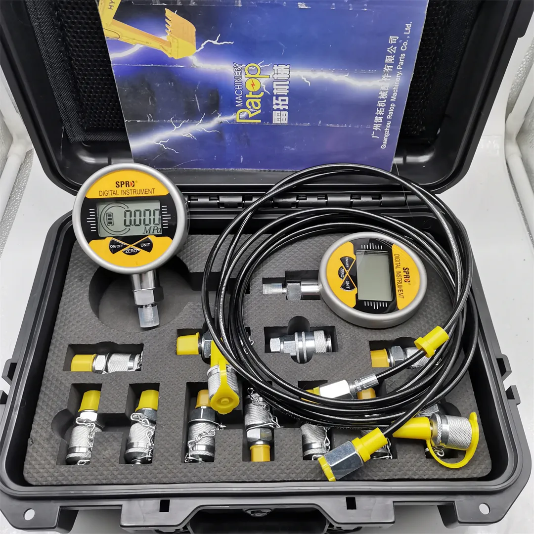 Máy Xúc Công cụ Chẩn đoán SCJN-600-01 kỹ thuật số thủy lực đo áp suất đo Kit kiểm tra 221007555 0129543580