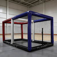 Terrain de football de drone gonflable personnalisé, durable, de qualité commerciale, imperméable, pour l'entraînement en plein air