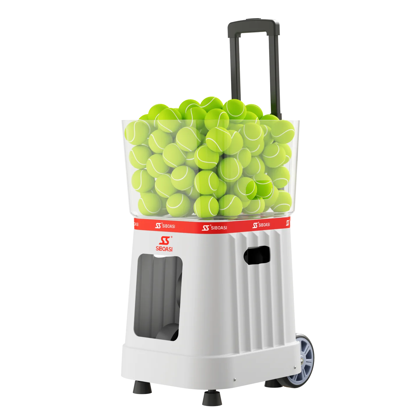 SIBOASI T7 Pro ABS + Metall Tennisballmaschine Professionelles Intelligentes Sportgerät KI-Sprachsteuerung Fernbedienung Datenübertragung Outdoor****^^^^ https://www.siboasi.com