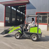 Attrezzatura da Costruzione, Piccolo Caricatore Elettrico a Quattro Ruote Motrici con Alimentazione a Batteria, Macchina ad Alta Efficienza, Mini 4WD