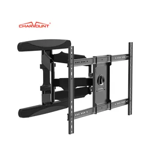 Charmount Full Motion Lcd Tv Wall Mount Max Vesa 600*400Mm Tv Bracket Swivel Tilt Tv Mount