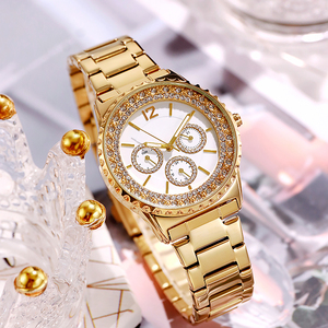 <span class=keywords><strong>CHENLONG</strong></span>-montre de luxe en or pour femmes, chronographe, mouvement japonais, à Quartz, modèle 2021, 11 - Product Image 3
