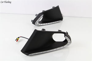 2 Luces LED DRL de Conducción Diurna con Luz Antiniebla y Señal de Giro Amarilla para Suzuki <span class=keywords><strong>Baleno</strong></span> 2016 2017 <span class=keywords><strong>2018</strong></span> 2019 - Product Image 2