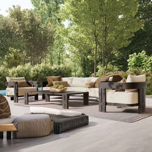 أثاث حديقة حديث من الألومنيوم الخارجي بدقة FERLY وصل حديثًا مع معدن مصبوب للفنادق - Product Image 3