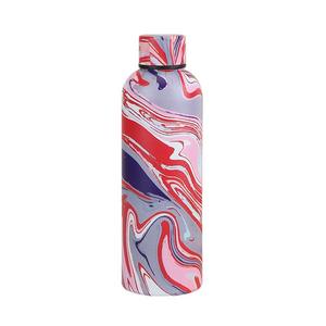 Nuevas Botellas y Termos Deportivos Portátiles de Acero Inoxidable 304, Estilo Moderno, Boca Pequeña, con Diseño Floral - Product Image 2