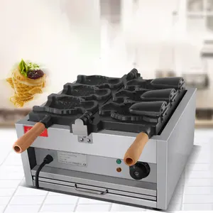 wholesale taiyaki machine fish waffle grill electric sandwich maker for breakfast waffle maker machine commercial waffle iron
