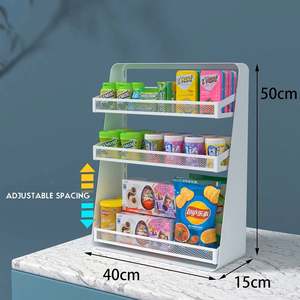 Petit présentoir en métal Snack Candy Food Présentoir en métal Snacks Display Stand pour les super marchés - Product Image 1