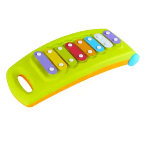 幼児教育木琴ピアノ音楽玩具8トーン面白いプラスチックの手を引っ張る工場価格