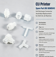 Pièce de rechange pour imprimante CIJ KB-SKN0945, ensemble de connecteurs de décharge d'encre, remplacement pour machine à jet d'encre KGK