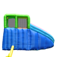 Château gonflable aquatique d'extérieur à installation rapide et facile, avec toboggan, certification CPC, usage commercial, taille personnalisable