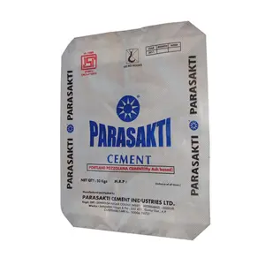 일반 또는 밸브 PP 짠 AD 스타 백 25kg 50 kg 포장용 시멘트 퍼티 분말 사료 백