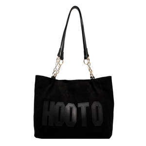 Bolso de Lona de un Solo Hombro, Nuevo Bolso Tote de Otoño, Bolso de Mano de Gran Capacidad para Mujer - Product Image 6