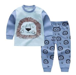 Ensemble bébé confortable quatre saisons, imprimé cartoon, vêtements pour bébés unisexes, ensembles de vêtements pour enfants, garçons - Product Image 6