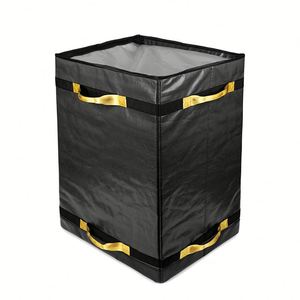 SANJIN Large Reusable PVC Leopard Pattern Insulated Folding Waterproof Food Use Courier Parcel Storage Bag - Product Image 6
