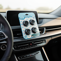 Diffuseur de voiture moderne à membrane liquide avec clip de ventilation automatique et parfum longue durée