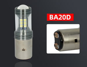 P15D LED <span class=keywords><strong>Moto</strong></span> Phare H4 H6 BA20D LED <span class=keywords><strong>Moto</strong></span> Phares Ampoules Lentille Blanc Lampe Antibrouillard Lampe Auto DC 12V - Product Image 6