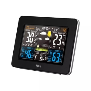 Termômetro digital sem fio in/outdoor, estação meteorológica higrômetro display lcd - Product Image 4